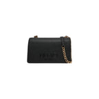 Liu Jo Borsa Donna Nero Poliuretano Zip Bottoni Tasca - AbbiMar