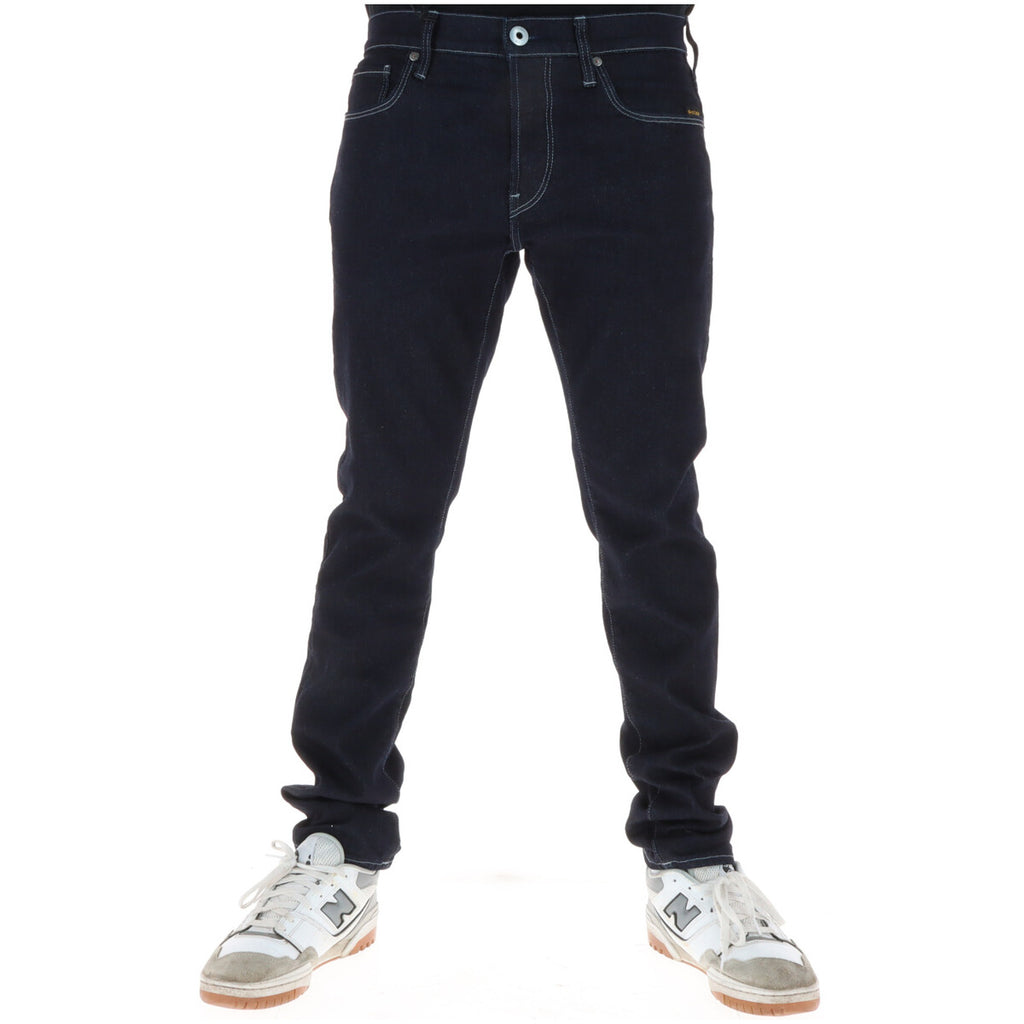 G-Star Jeans Uomo Blu Cotone Organico Elastan Bottoni - AbbiMar