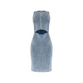 Diesel Abito Donna Blu Smanicato Made in Italy - AbbiMar