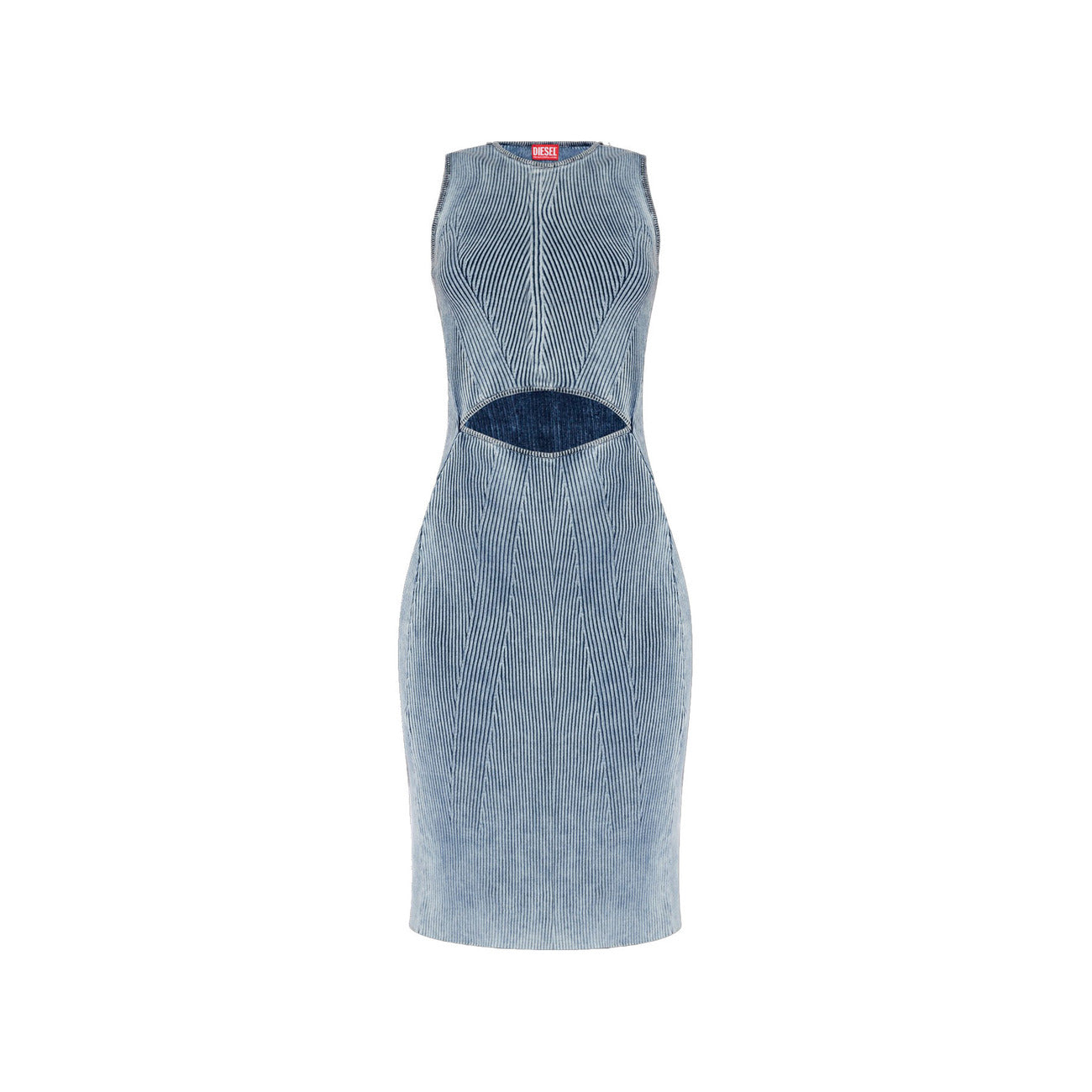 Diesel Abito Donna Blu Smanicato Made in Italy - AbbiMar