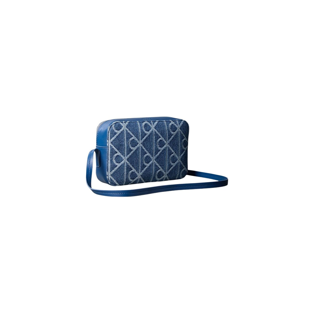 Calvin Klein Borsa Donna Azzurro Cotone Cerniera Mini - AbbiMar