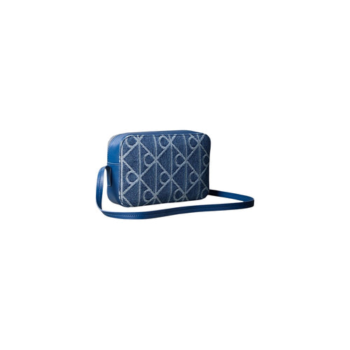 Calvin Klein Borsa Donna Azzurro Cotone Cerniera Mini - AbbiMar