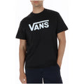 Vans T-Shirt Uomo Nero Stampa Cotone Maniche Corte - AbbiMar