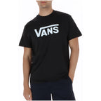 Vans T-Shirt Uomo Nero Stampa Cotone Maniche Corte - AbbiMar