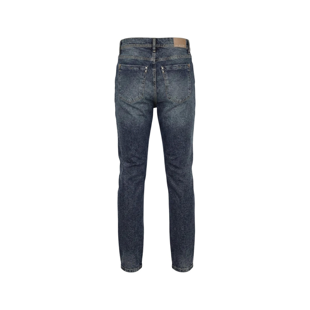 Antony Morato Jeans Uomo Blu Cotone Elastan Zip Bottone - AbbiMar