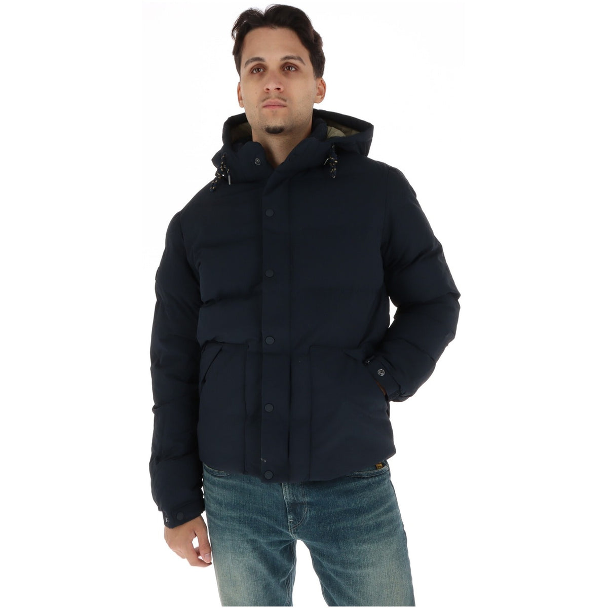 Piumino Superdry Uomo Marrone con Cappuccio | Abbimar Superdry
