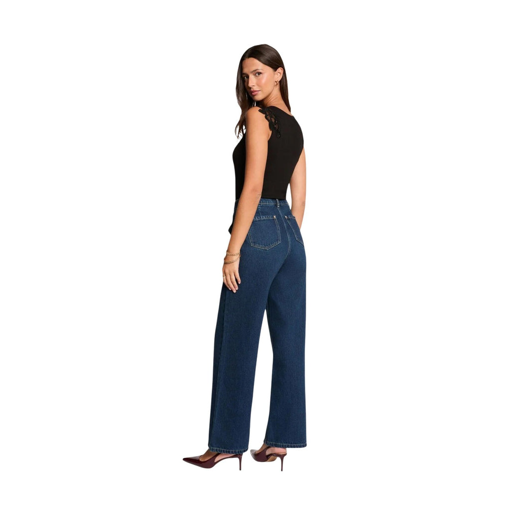 Morgan De Toi Top Donna Nero Smanicato Scollo V - AbbiMar
