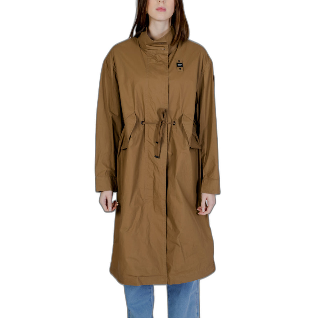 Blauer Giacca Donna Marrone Cotone Zip e Lacci - AbbiMar