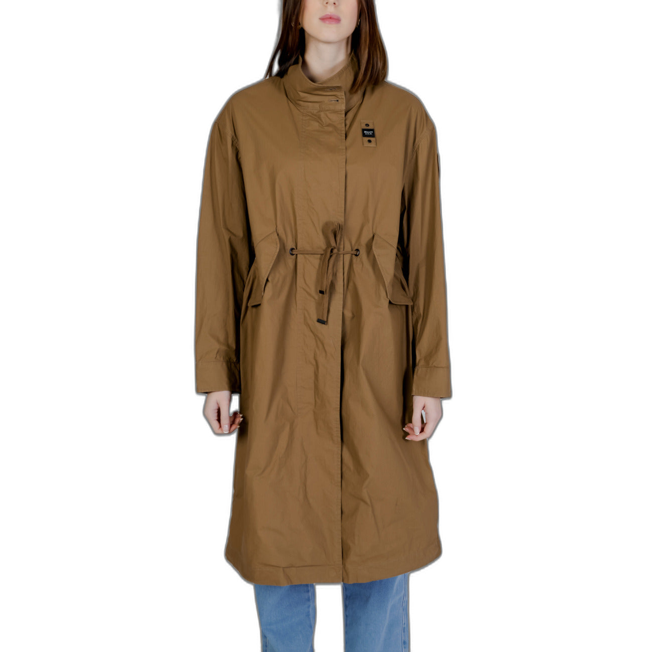 Blauer Giacca Donna Marrone Cotone Zip e Lacci - AbbiMar