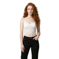Morgan De Toi Top Donna Bianco Spalline Scollo V - AbbiMar
