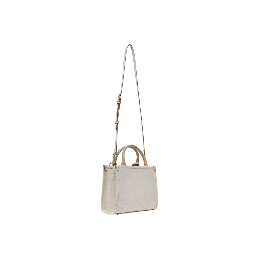 Liu Jo Borsa Donna Beige Cotone Tasca Interna - AbbiMar