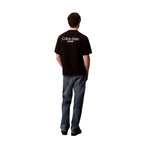 Calvin Klein Jeans T-Shirt Uomo Nero Stampa Maniche Corte - AbbiMar