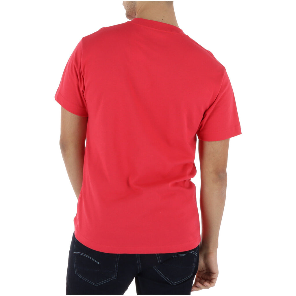 Vans T-Shirt Uomo Corallo Stampa Maniche Corte - AbbiMar