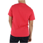 Vans T-Shirt Uomo Corallo Stampa Maniche Corte - AbbiMar