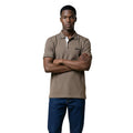 Boss Polo Uomo Beige Cotone Maniche Corte - AbbiMar