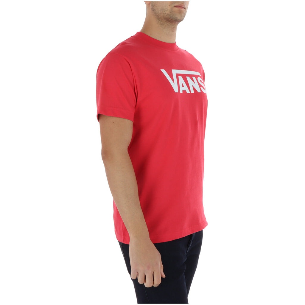 Vans T-Shirt Uomo Corallo Stampa Maniche Corte - AbbiMar