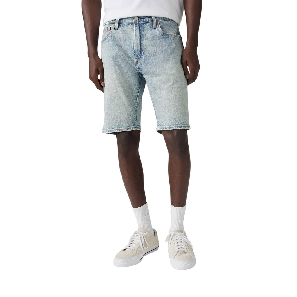 Levis® Bermuda Uomo Azzurro Cotone Bottoni Tasche - AbbiMar