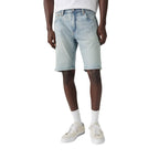 Levis® Bermuda Uomo Azzurro Cotone Bottoni Tasche - AbbiMar