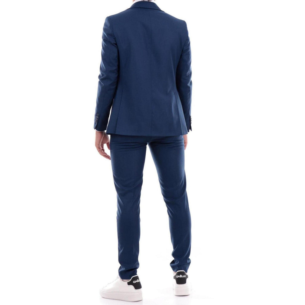 Mulish Abito Uomo Blu Monocromo Bottoni Made in Italy - AbbiMar