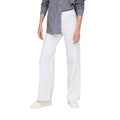 Jacqueline De Yong Pantaloni Donna Verde Zip Bottone Cotone