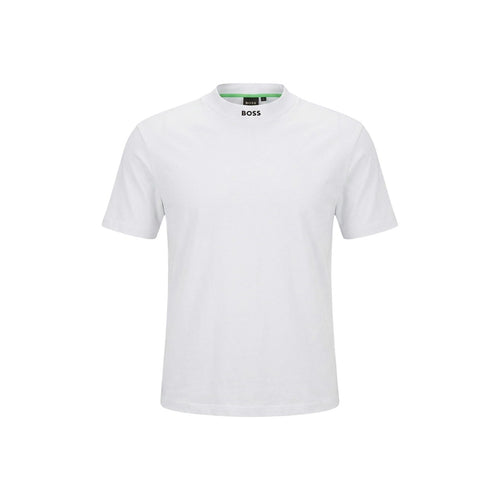 Boss T-Shirt Uomo Bianco Cotone Maniche Corte - AbbiMar