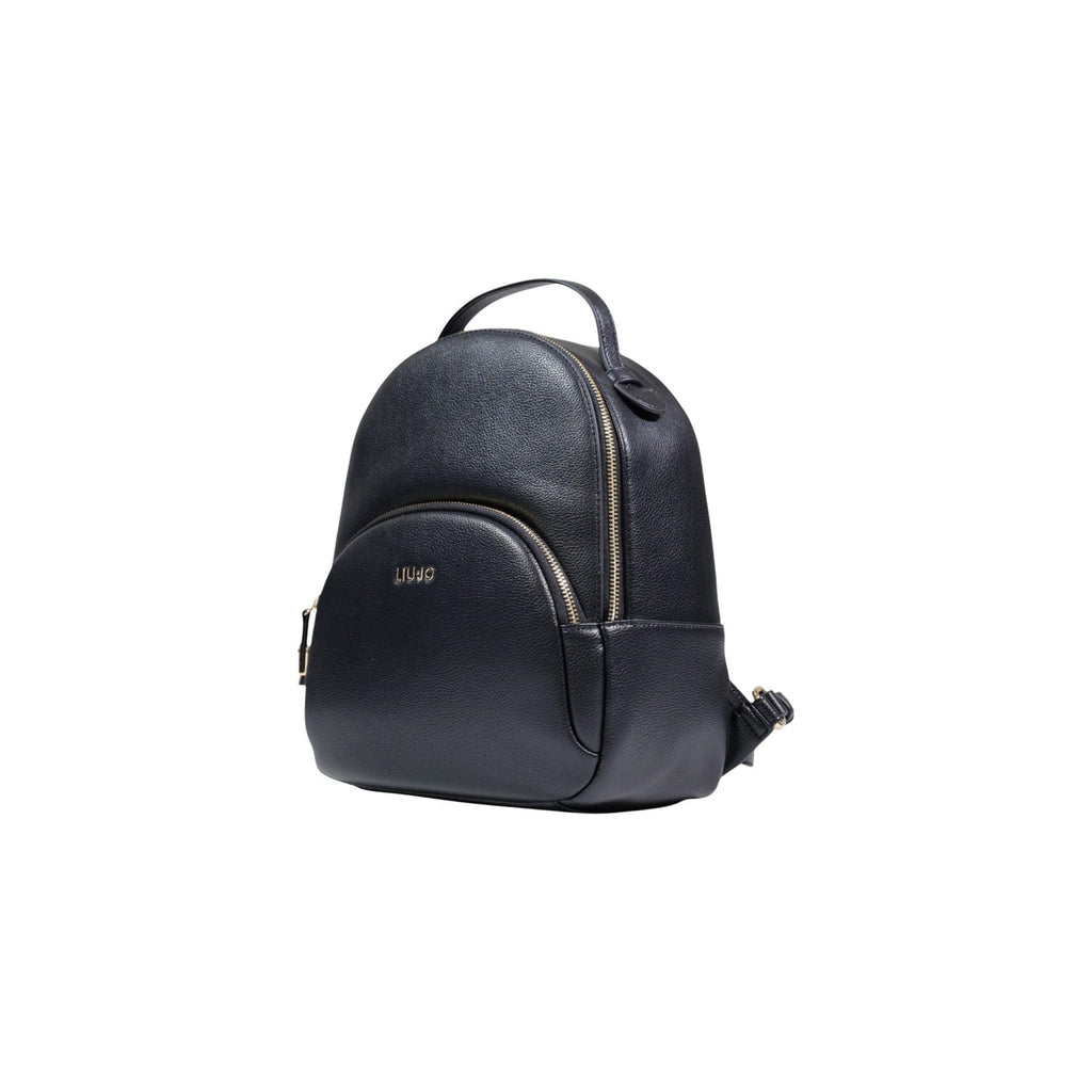 Liu Jo Borsa Donna Nero Poliuretano Cerniera Tasche - AbbiMar