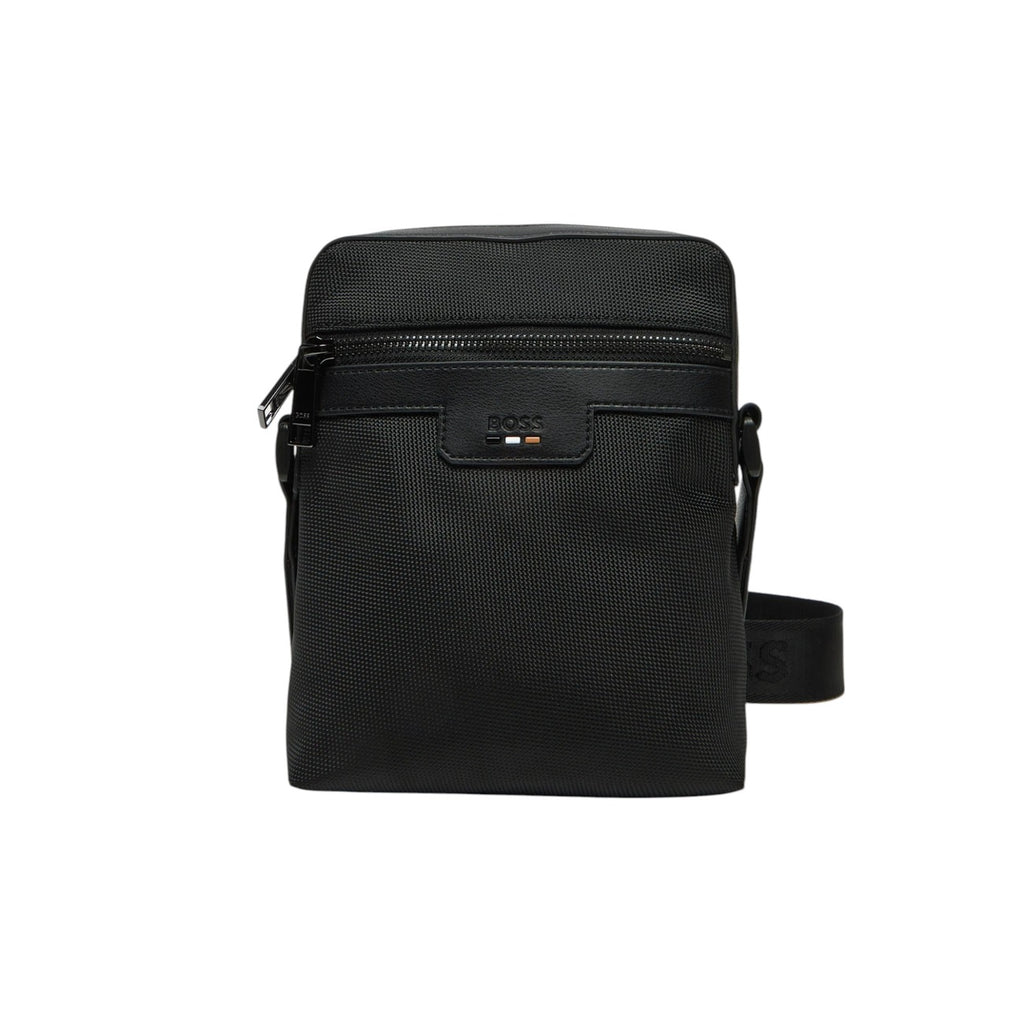 Boss Borsa Uomo Nero Poliestere Cerniera - AbbiMar