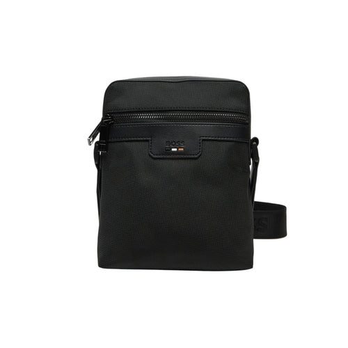 Boss Borsa Uomo Nero Poliestere Cerniera - AbbiMar