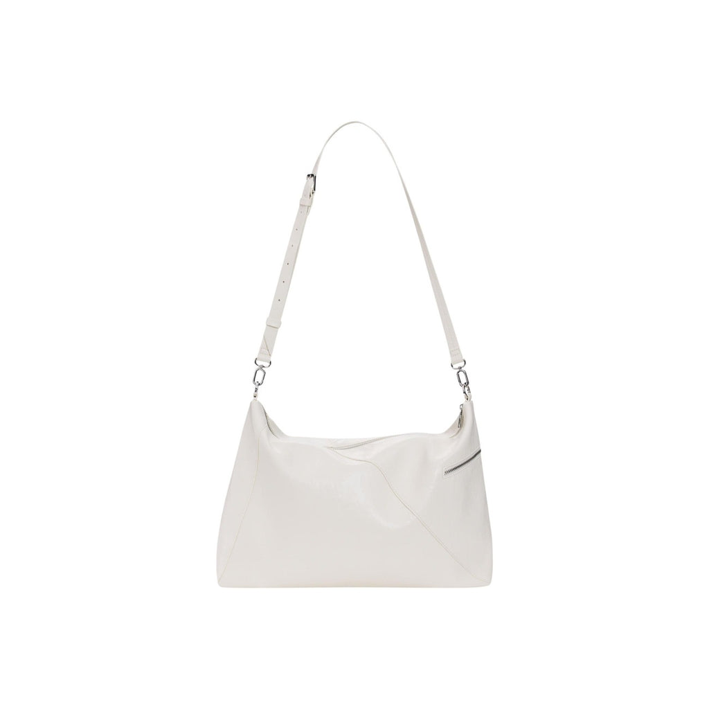 Desigual Borsa Donna Beige Poliestere Cerniera Tracolla Grande - AbbiMar