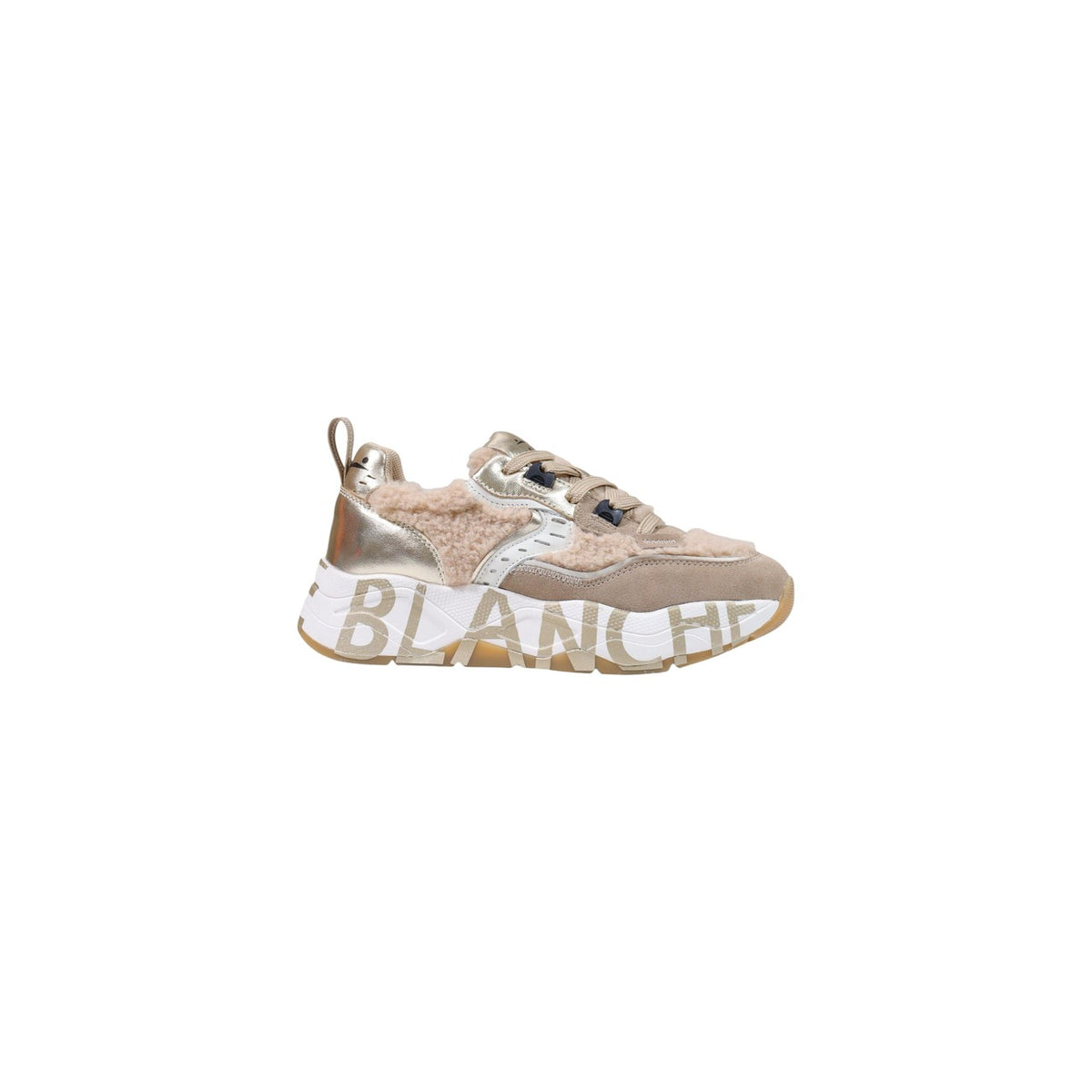 Voile Blanche Sneakers Donna Beige – Autunno/Inverno Voile Blanche