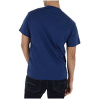 Vans T-Shirt Uomo Blu Cotone Maniche Corte - AbbiMar