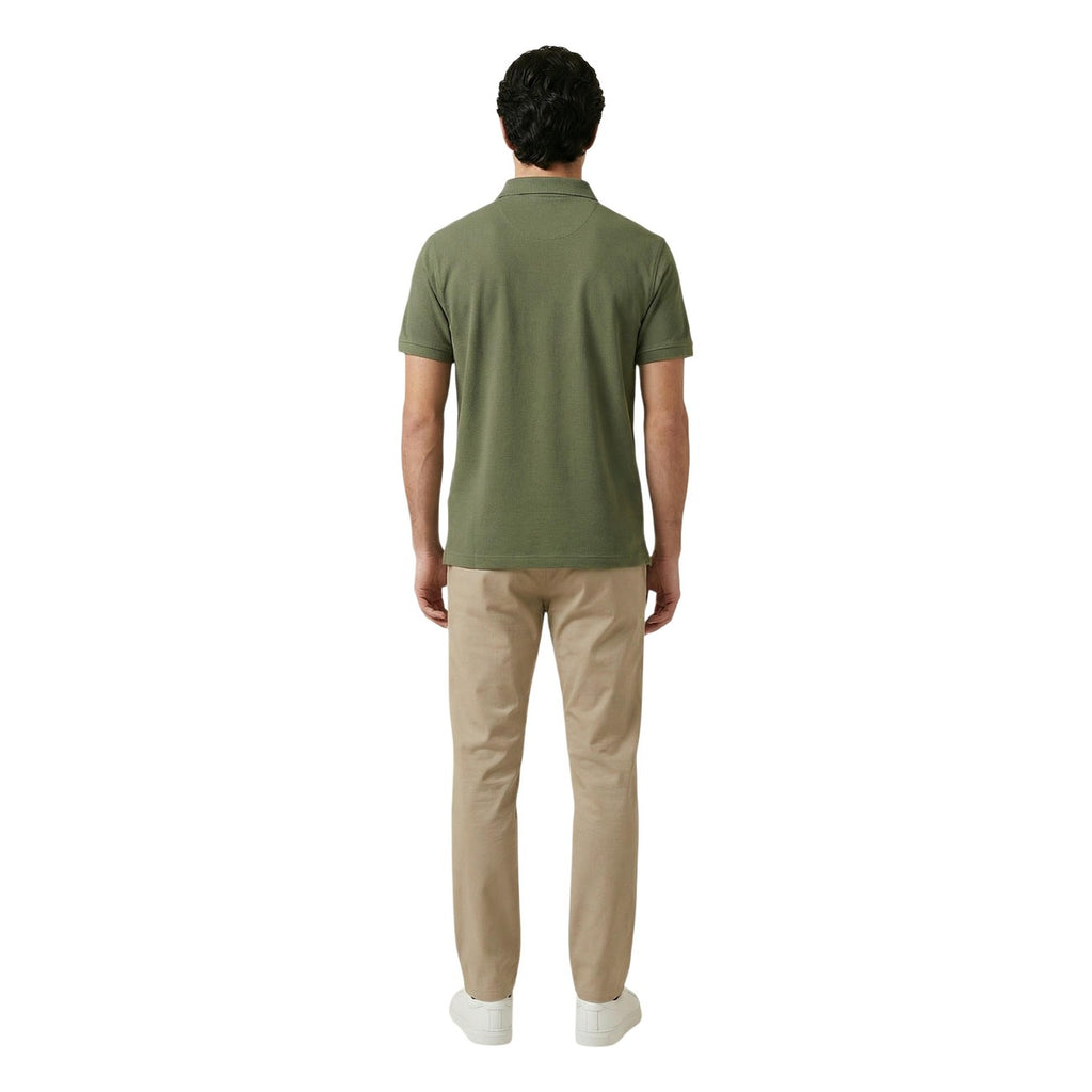Gant Polo Uomo Verde Cotone Maniche Corte - AbbiMar