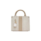 Liu Jo Borsa Donna Beige Cotone Tasca Interna - AbbiMar