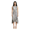 Desigual Abito Donna Grigio Stampa Smanicato - AbbiMar