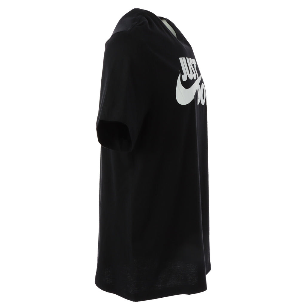 Nike T-Shirt Uomo Nero Stampa Maniche Corte Cotone - AbbiMar
