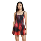 Desigual Abito Donna Nero Scollo Quadrato Smanicato - AbbiMar