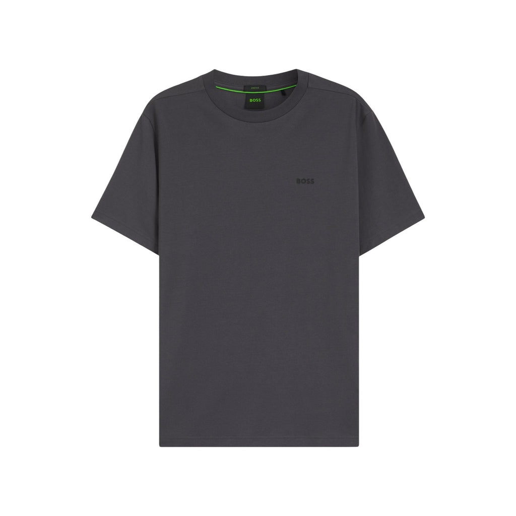 Boss T-Shirt Uomo Grigio Cotone Maniche Corte - AbbiMar