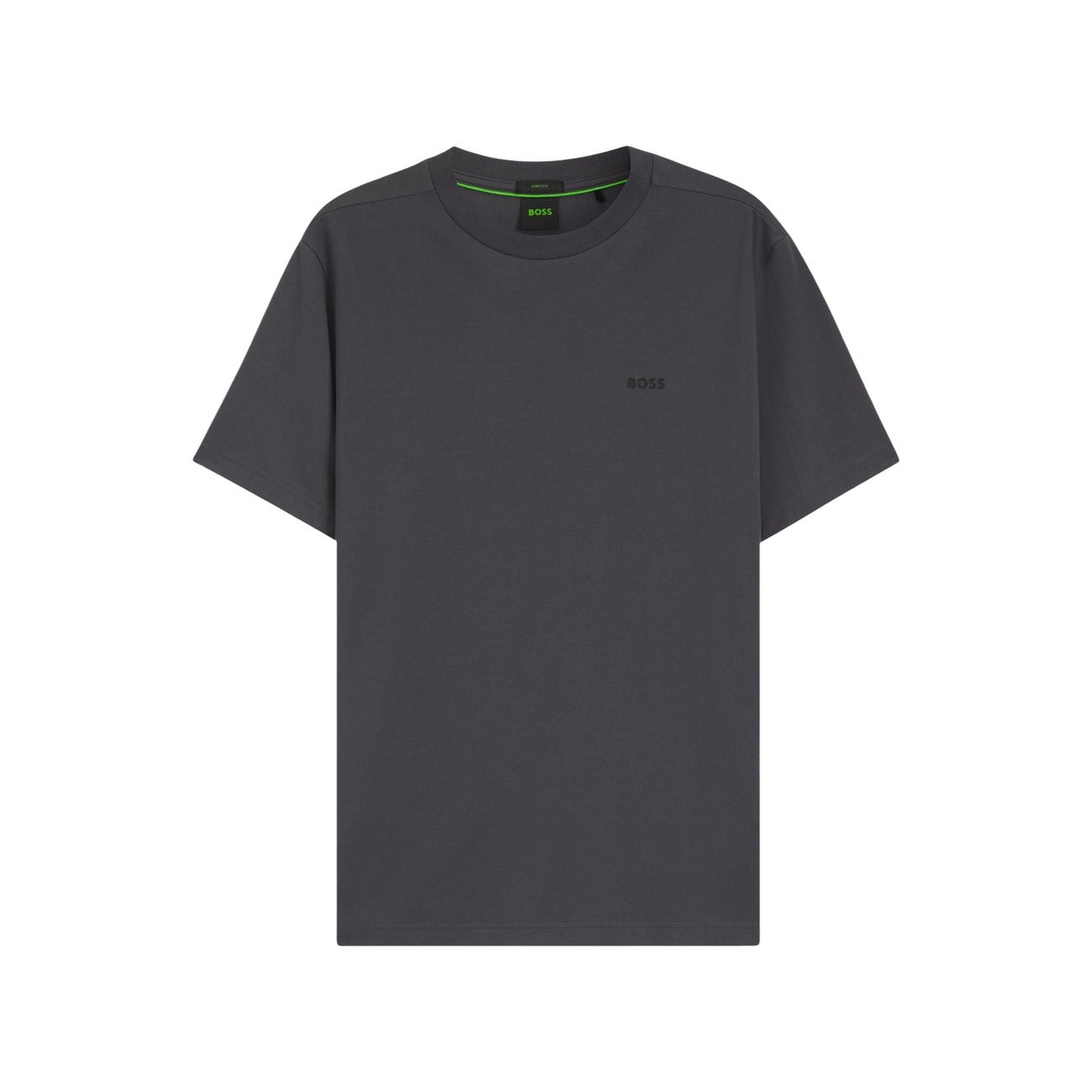 Boss T-Shirt Uomo Grigio Cotone Maniche Corte - AbbiMar