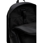 Tommy Hilfiger Zaino Uomo Nero Cerniera Tasche Poliuretano - AbbiMar