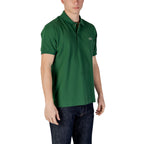 Lacoste Polo Uomo Verde Cotone Maniche Corte - AbbiMar