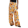 Desigual Pantaloni Donna Arancione Floreale Viscosa - AbbiMar