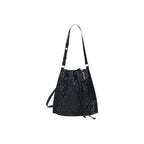 Desigual Borsa Donna Nero Poliestere Lacci Grande - AbbiMar