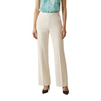Artigli Pantaloni Donna Bianco Cerniera Poliestere Elastan - AbbiMar