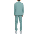 Mulish Abito Uomo Verde Zip Bavero Made in Italy - AbbiMar