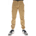 Lyle & Scott Pantaloni Uomo Cammello Stampa Cotone Bottoni - AbbiMar