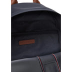 Tommy Hilfiger Zaino Donna Blu Cerniera Tasche Nylon Pelle - AbbiMar