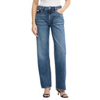 Calvin Klein Jeans Donna Azzurro Cotone Zip Bottone - AbbiMar