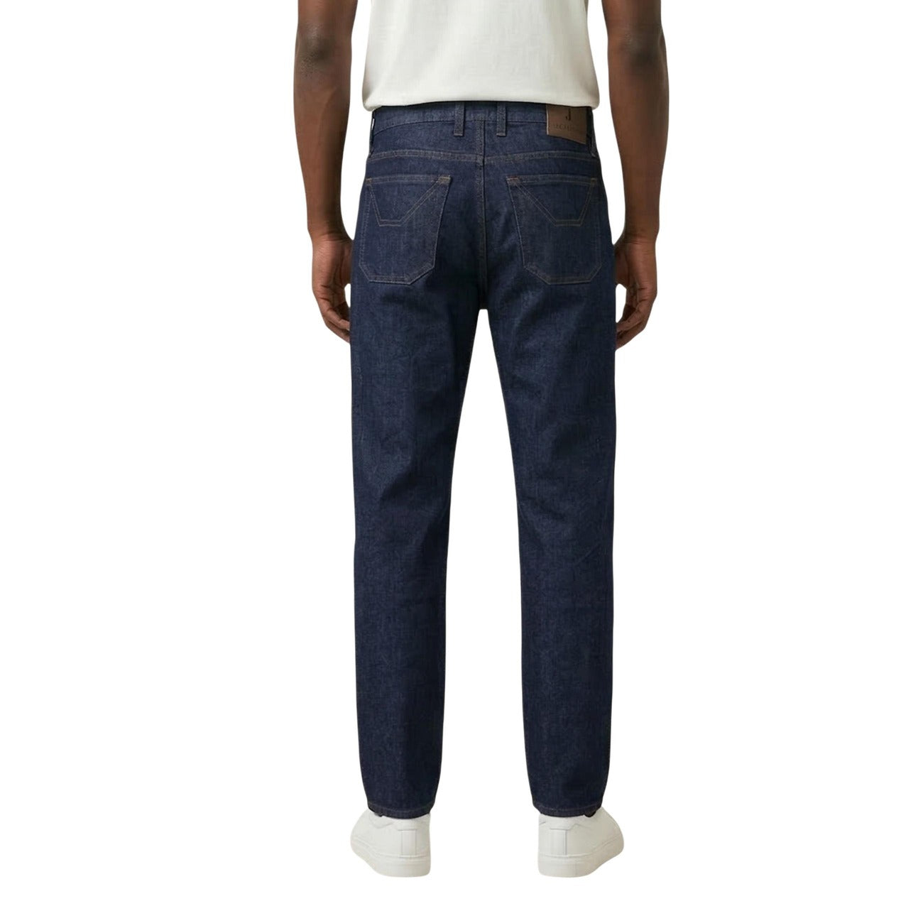 Jeckerson Jeans Uomo Blu Cotone Organico Poliestere Zip - AbbiMar