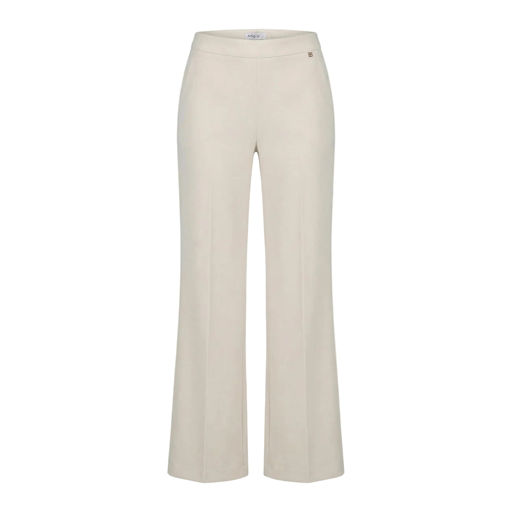 Artigli Pantaloni Donna Bianco Cerniera Poliestere Elastan - AbbiMar