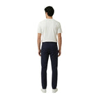 Gant Pantaloni Uomo Blu Cotone Zip Gancio Tasche - AbbiMar